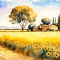 Pictura peisajului în Provence: Inspiră-te din natură