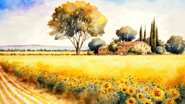 Pictura peisajului în Provence: Inspiră-te din natură